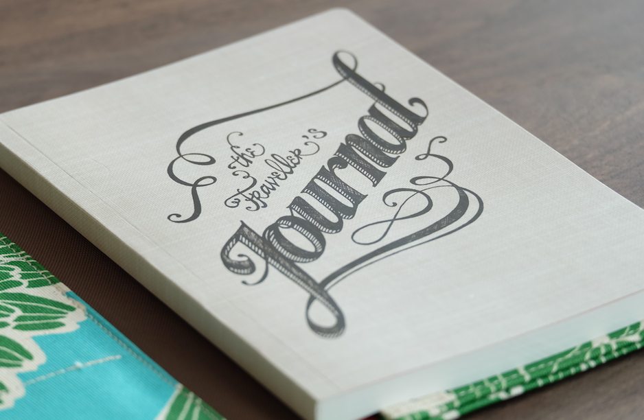 Travel Journal & Calligraphy Gift Set